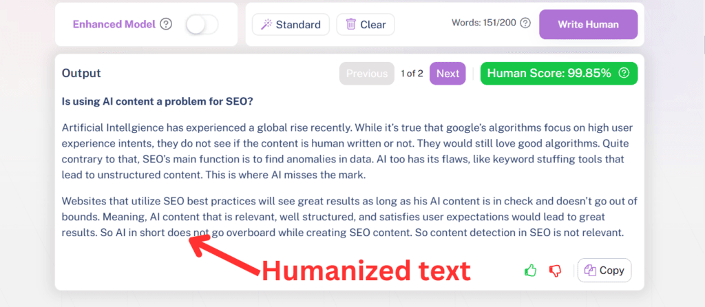 best ai humanizer tool